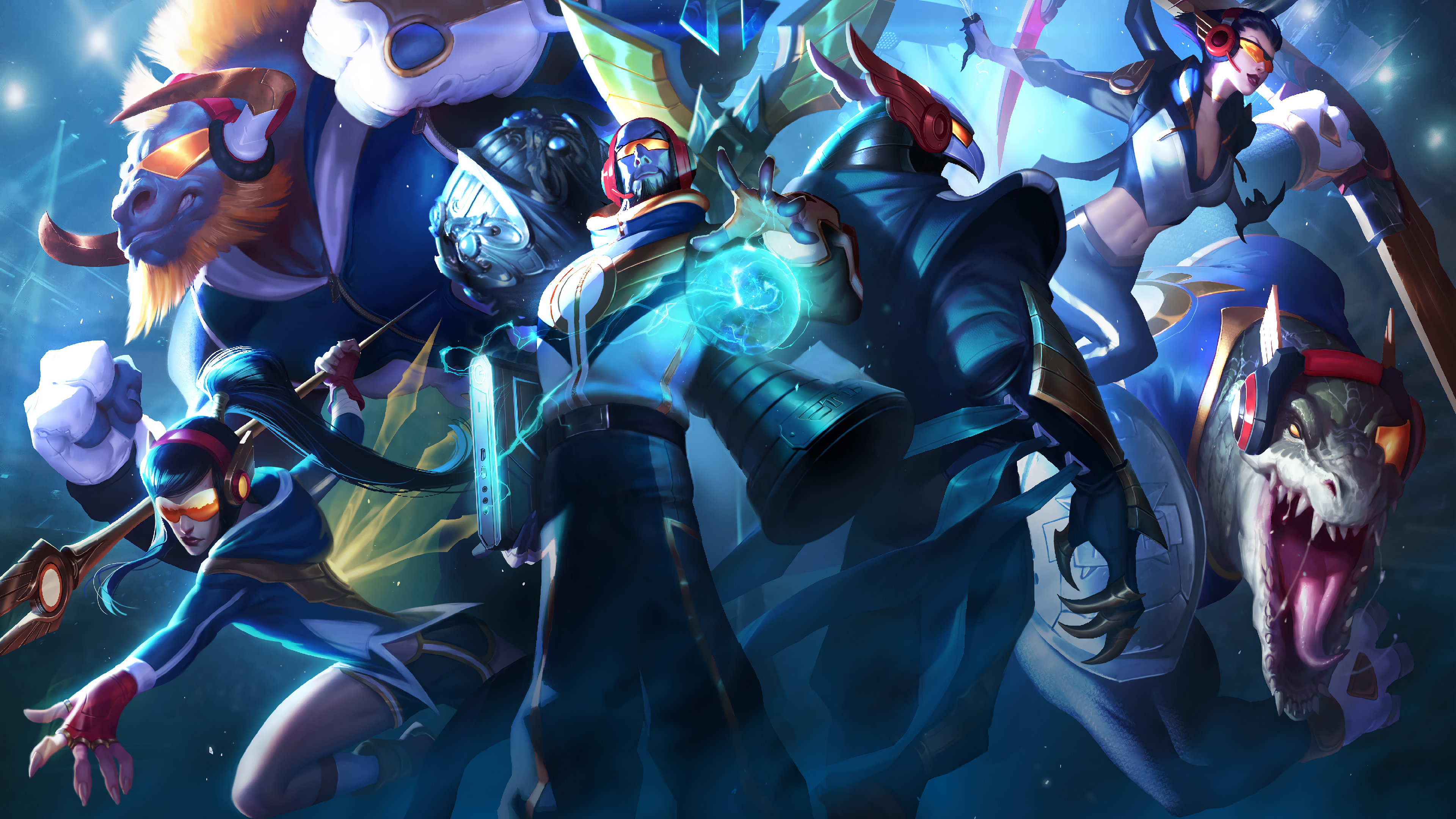 WBG分享基地内选手照片：开赛在即，全力以赴